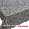 golden round lace tablecloth